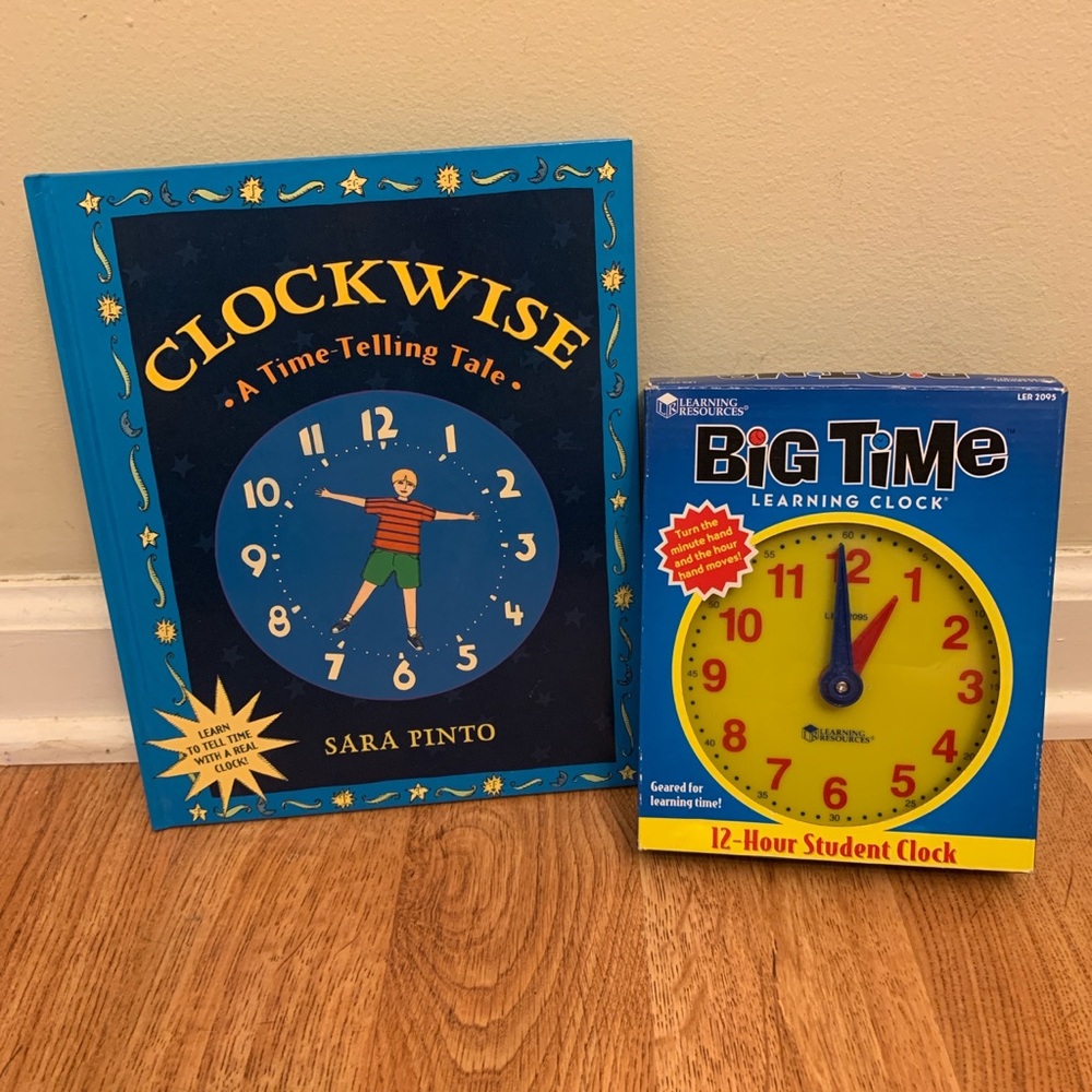 Big Time Learning Clock and Clockwise
